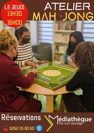 Atelier Mah-Jong - Tous les jeudis de 13h30 à 16h