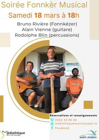 Soirée Fonnkèr Musical - Samedi 18 mars à 18h