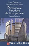 Dictionnaire historique de l'Europe unie