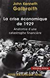 La crise économique de 1929