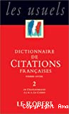 Dictionnaire de citations du monde entier