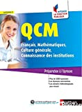 Concours QCM français, mathématiques, culture générale, connaissance des institutions