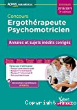 Concours ergothérapeute, psychomotricien