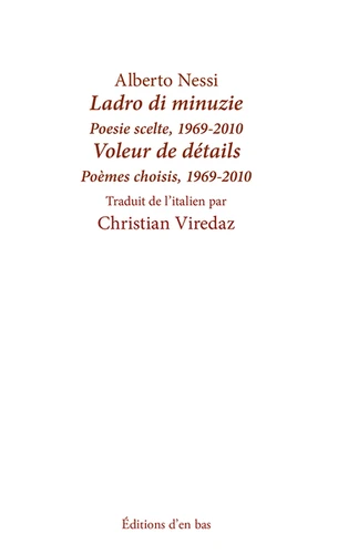 Ladro di minuzie poesie scelte ; 1969-2010