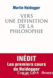 Vers une définition de la philosophie