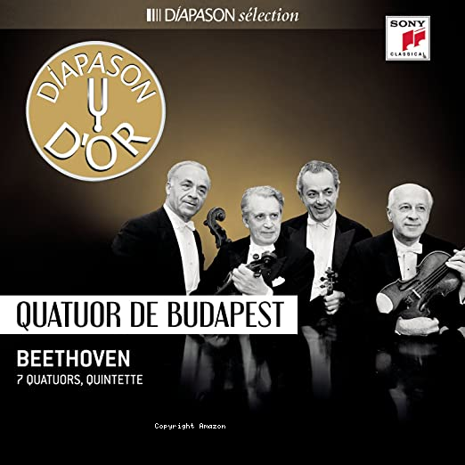 Van Beethoven - quatuor de Budapest - la sélection Diapason