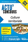 Culture territoriale, concours 2018-2019