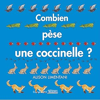 Combien pèse une coccinelle ?