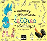 Le mémory Montessori des lettres de Balthazar et de Pépin aussi