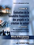 Evaluation de la faisabilite financière des projets et la création de valeur