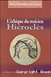 Ethique du stoicien Hiéroclès