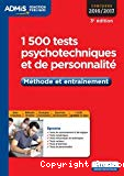1500 tests psychotechniques et de personnalité
