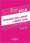 Introduction au droit et droit civil 2018