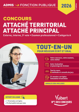 Concours attaché territorial, attaché principal