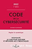 Code de la cybersécurité [2022]