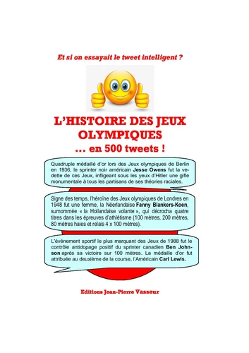 L'histoire des jeux Olympiques ...en 500 tweets !