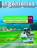 Politiques de Developpement Rural. Enjeux, Modalites et Strategies