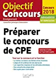 Préparer Le Concours De CPE 2018