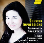 Tchaïkovski :impressions russes, oeuvres pour piano